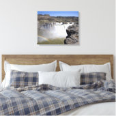 Shoshone Falls in de Snake River in Twin Falls, Canvas Afdruk (Insitu (Slaapkamer))