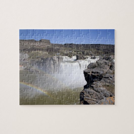 Shoshone Falls in de Snake River in Twin Falls, Legpuzzel (Horizontaal)