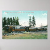 Shoshone Flyer Train off to Spokane Poster (Voorkant)