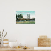 Shoshone Flyer Train off to Spokane Poster (Keuken)