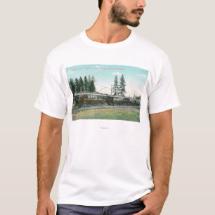 Shoshone Flyer-trein naar Spokane T-shirt