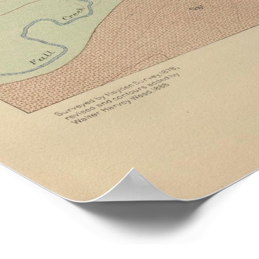 Shoshone Geyser Basin Poster (Hoek)