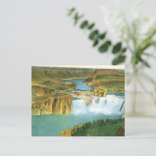 Shoshone Herfsten Briefkaart (Staand voorkant)