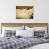 Shoshone Herfsten, Idaho Canvas Afdruk (Insitu (Slaapkamer))