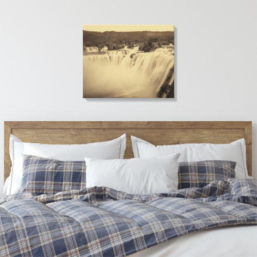 Shoshone Herfsten, Idaho Canvas Afdruk (Insitu (Slaapkamer))