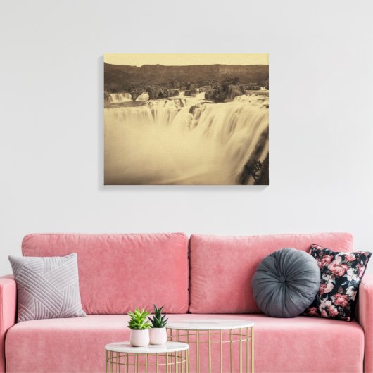 Shoshone Herfsten, Idaho Canvas Afdruk (Insitu (Woonkamer))