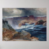 Shoshone Herfsten, Idaho door Thomas Moran Print (Voorkant)