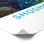 Shoshone Herfsten Idaho Travel Print (Hoek)