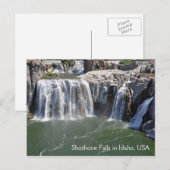 Shoshone-Herfsten in Idaho USA Briefkaart (Voorkant / Achterkant)