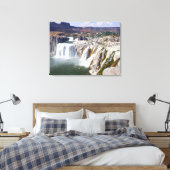 Shoshone Herfsten op de Snake River, Idaho Canvas Afdruk (Insitu (Slaapkamer))