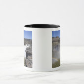 Shoshone-Herfsten op de Snake-rivier in Twin-Herfs Mok (Midden)