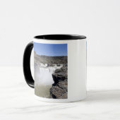 Shoshone-Herfsten op de Snake-rivier in Twin-Herfs Mok (Voorkant links)