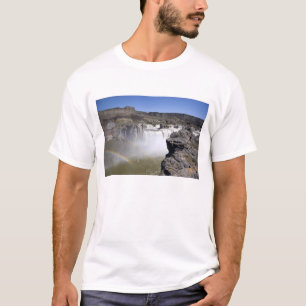 Shoshone-Herfsten op de Snake-rivier in Twin-Herfs T-shirt