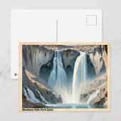 Shoshone Herfsten Park Idaho Vintage Reizen Briefkaart (Voorkant / Achterkant)