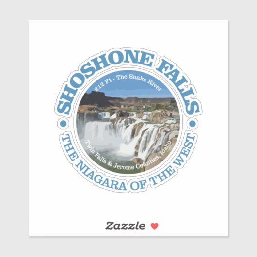 Shoshone Herfsten Sticker (Vel)