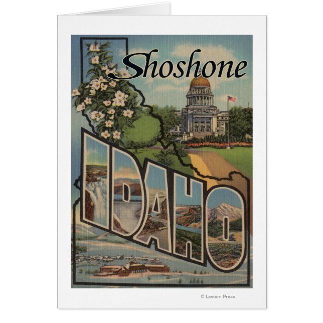 Shoshone, Idaho - Grote Letter-scènes (Voorkant)