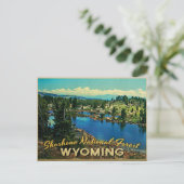 Shoshone National Forest Wyoming Briefkaart (Staand voorkant)