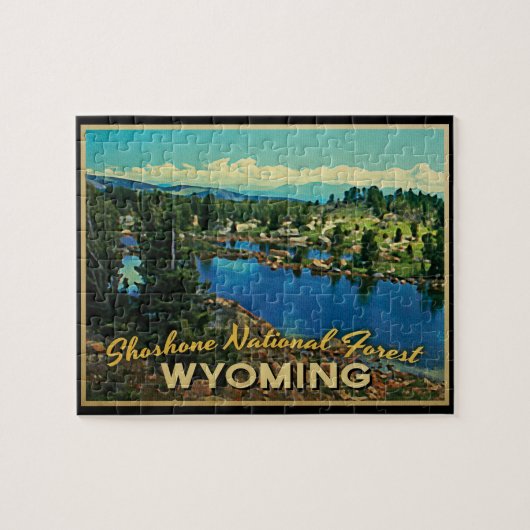 Shoshone National Forest Wyoming Legpuzzel (Horizontaal)