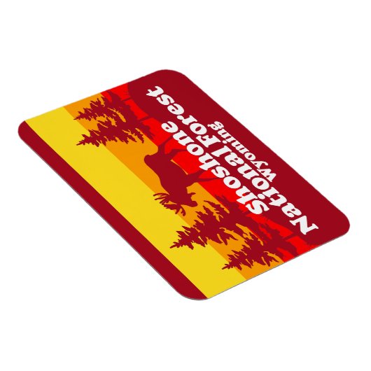 Shoshone National Forest Wyoming Magneet (Rechterzijde)