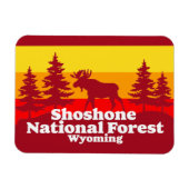 Shoshone National Forest Wyoming Magneet (Horizontaal)