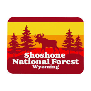 Shoshone National Forest Wyoming Magneet