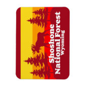 Shoshone National Forest Wyoming Magneet (Verticaal)