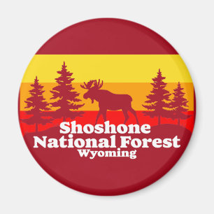 Shoshone National Forest Wyoming Magneet