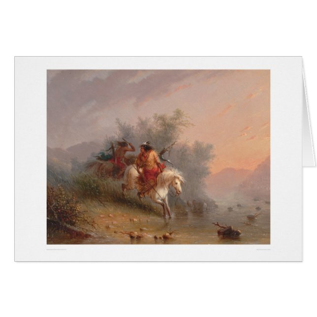 Shoshoni Indians (1069A) (Voorkant Horizontaal)