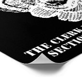 Shot a Turkey Funny Hunting Poster blk (Hoek)