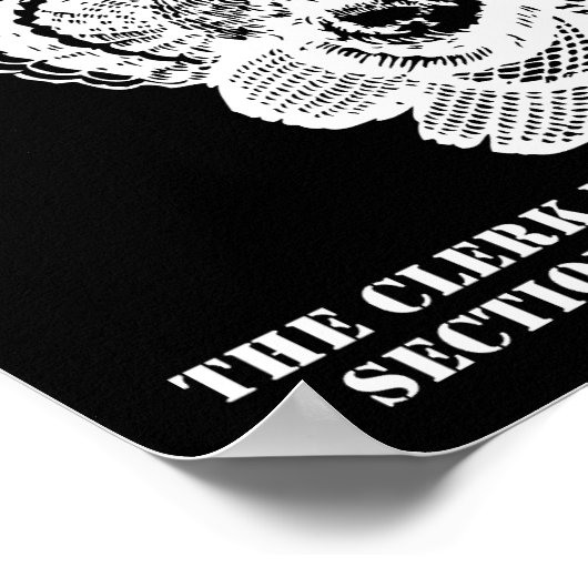 Shot a Turkey Funny Hunting Poster blk (Hoek)