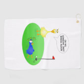 Shot Birdie Golf Towel Golfhanddoek (Horizontaal)