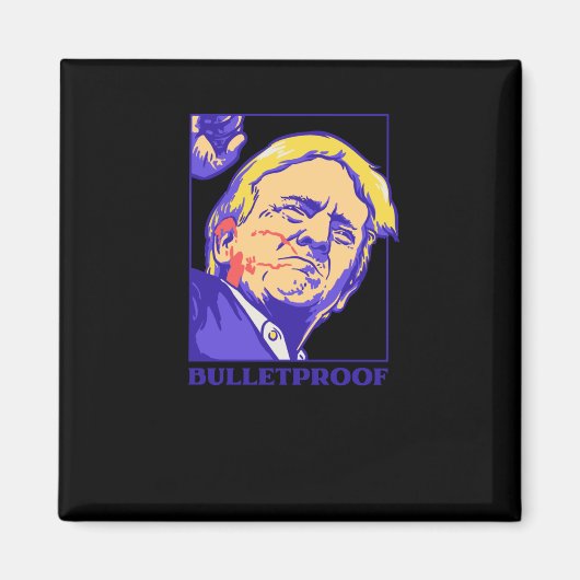 Shot - Bulletproof Ultra Maga 2024 Wij De Mensen 1 Magneet (Voorkant)
