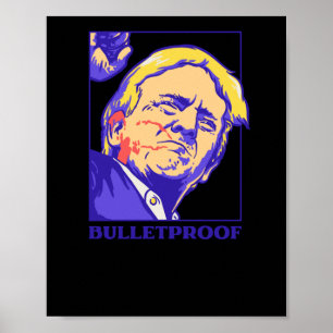 Shot - Bulletproof Ultra Maga 2024 Wij De Mensen 1 Poster