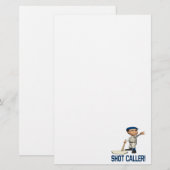 Shot Caller Briefpapier (Voorkant / Achterkant)