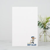 Shot Caller Briefpapier (Staand voorkant)