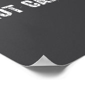 Shot Caller - Funny Saying, Sarcastic Quote  Poster (Hoek)