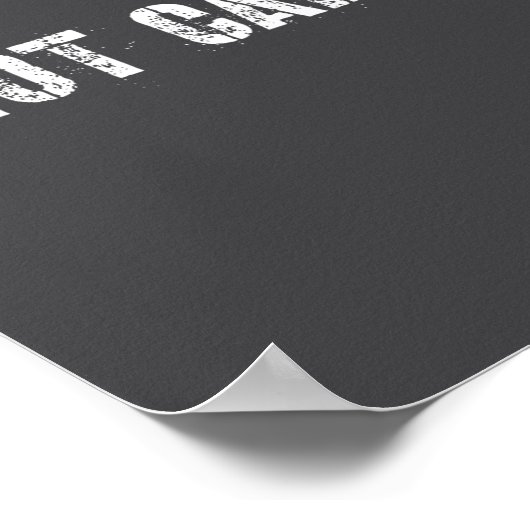 Shot Caller - Funny Saying, Sarcastic Quote  Poster (Hoek)