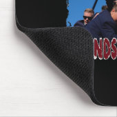 Shot Fist Pumped 2024 Bid voor Trump Legends Never Muismat (Hoek)