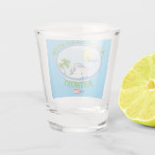 Shot glaasje glas (Achterkant)