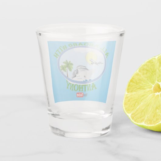 Shot glaasje glas (Achterkant)