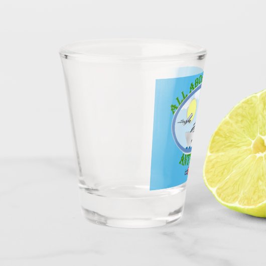 Shot glaasje glas (Links)