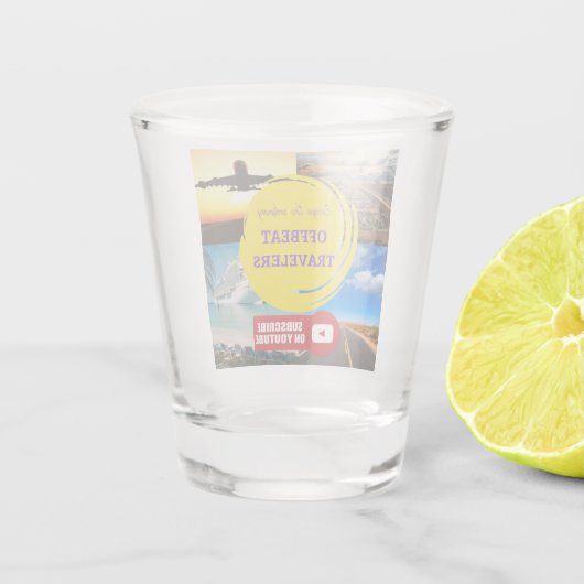 Shot glaasje glas (Achterkant)