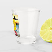 Shot glaasje glas (Rechts)