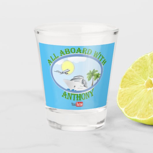 Shot glaasje shot glas (Voorkant)