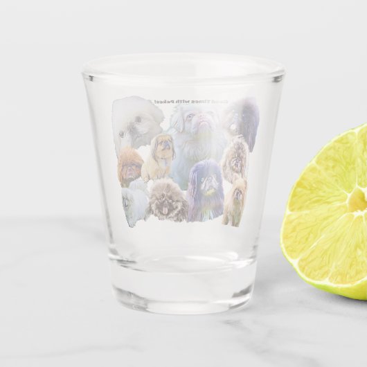 Shot glaasje shot glas (Achterkant)