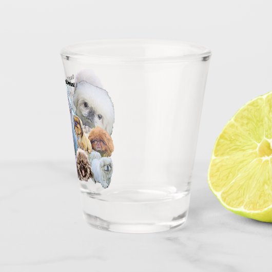 Shot glaasje shot glas (Rechts)