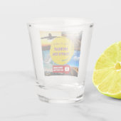 Shot glaasje shot glas (Achterkant)