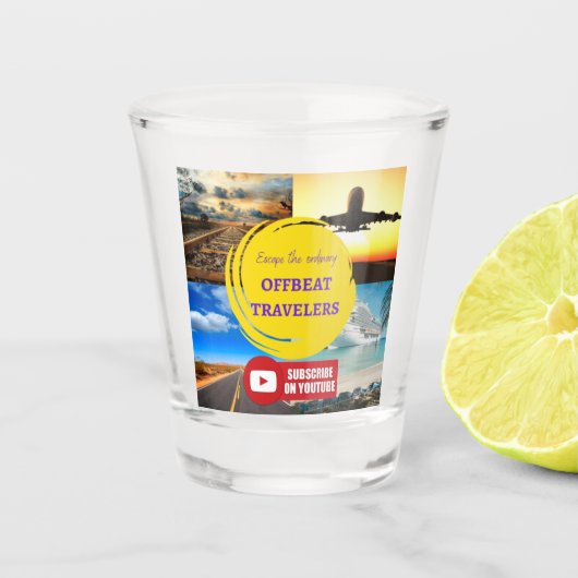 Shot glaasje shot glas (Voorkant)