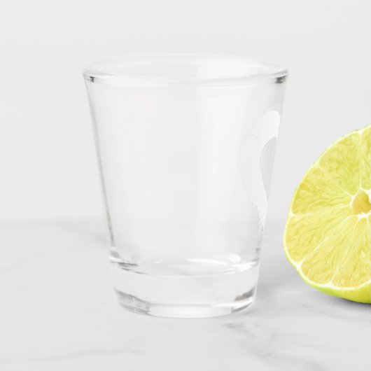 Shot glas maan hart (Links)