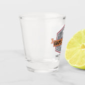 Shot glas met Logo (Links)